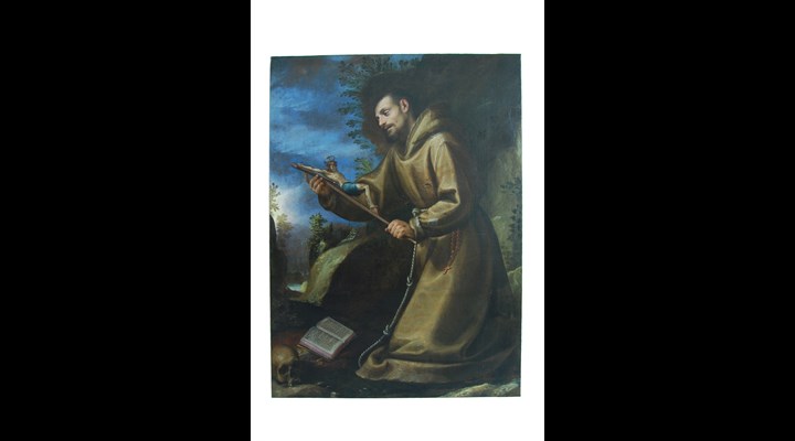 Dipinto ad olio su tela - San Francesco - Ludovico Cardi detto il Cigoli - 1614 -